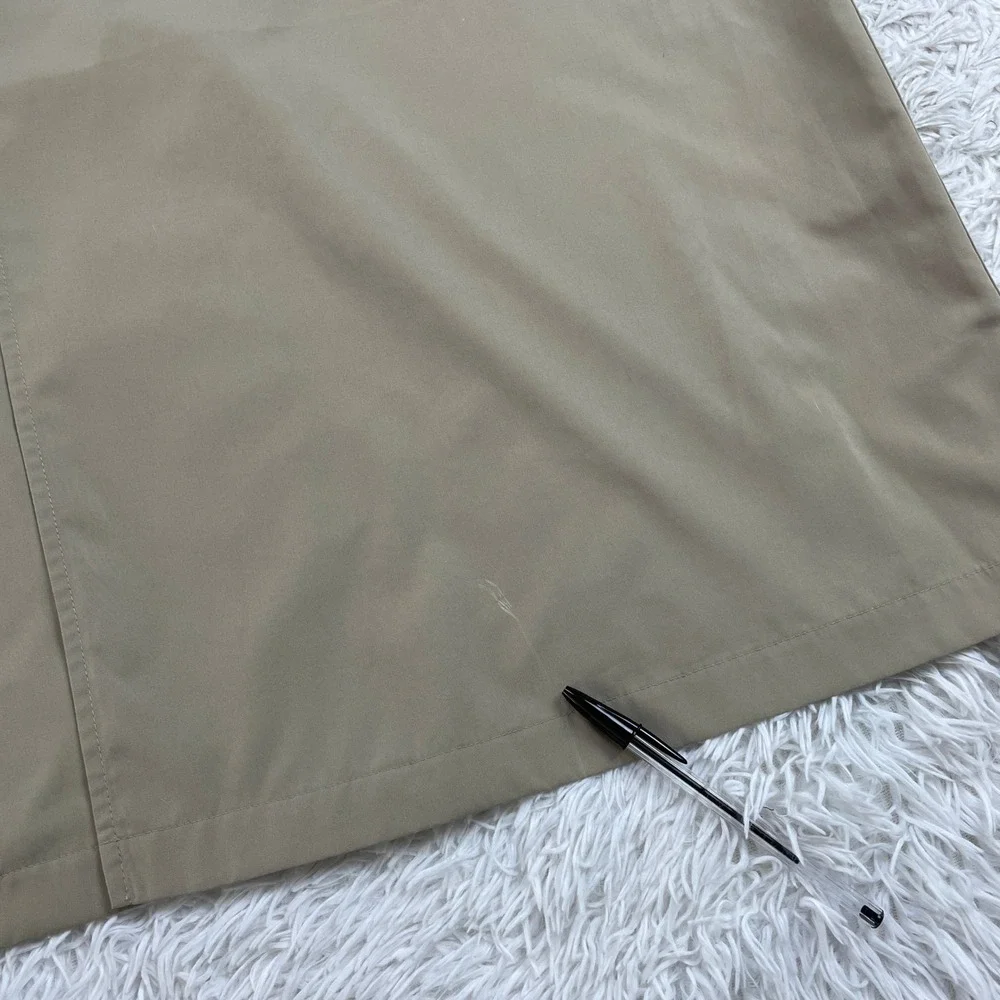 VTG L.L. Bean Jacket Mens Extra Large Beige Trench Coat‎ XL